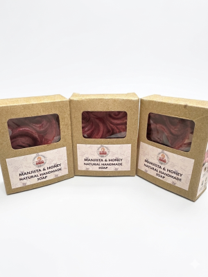 Manjistha & Honey Natural Handmade Soap